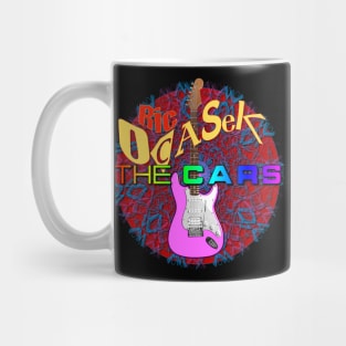 ric ocasek pink guitar Mug